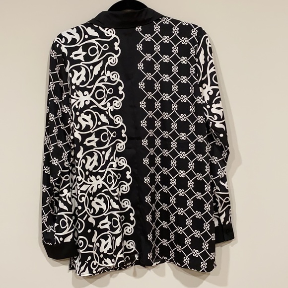 Bob Mackie Wearable Art Tunic Blouse - Picture 6 of 8